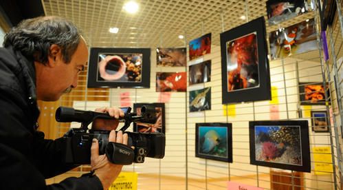 Salle exposition sous-marine PauPhoto